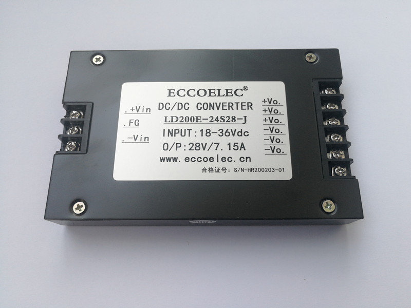 200W DCDC隔離電源模塊軍工級(jí)/LD200E-24S28-J